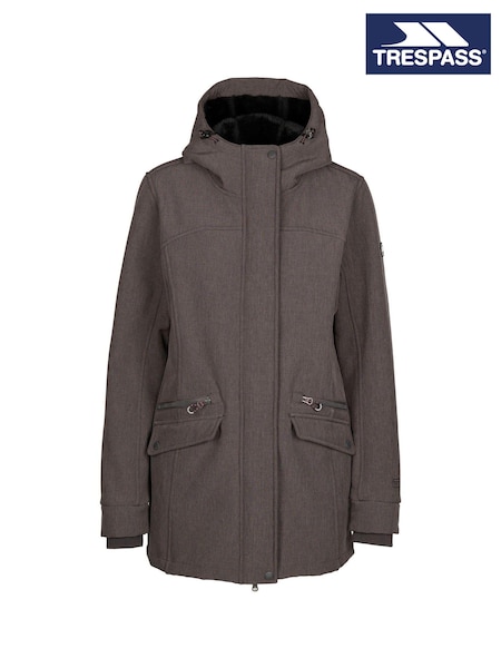 Trespass Female Grey Anza Softshell Jacket (F01563) | €195