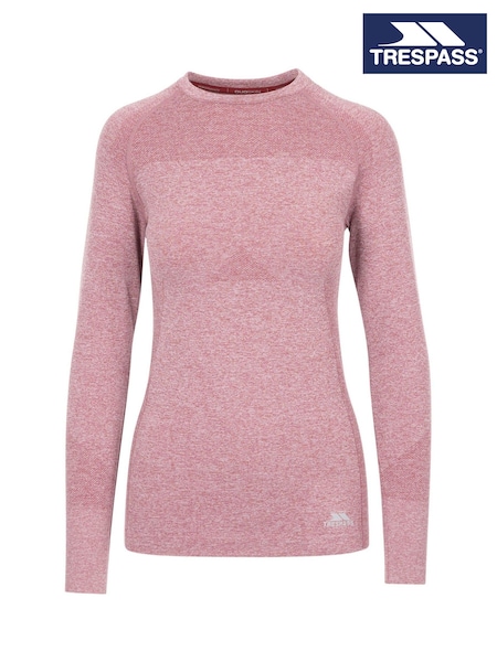 Trespass Female Red Pelina Zip Active Top (F01581) | €69