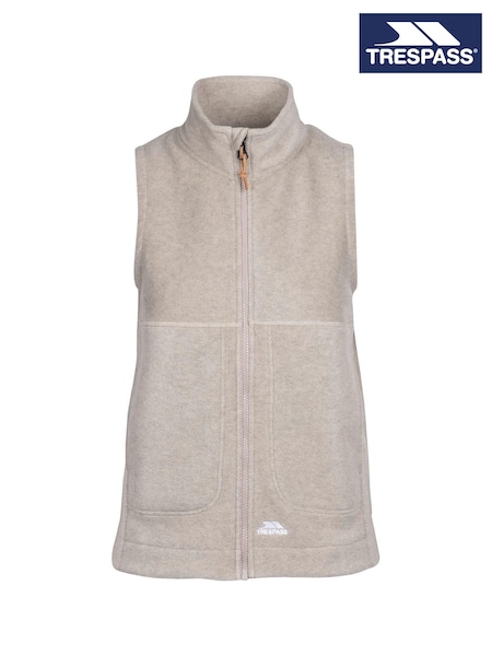 Trespass Female Cream Talkative Fleece Gilet AT200 (F01591) | €52