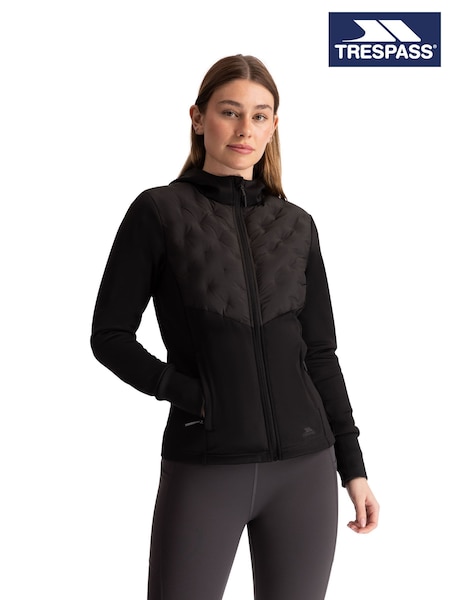 Trespass Marney Female Active Hybrid Black Jacket (F01626) | €113