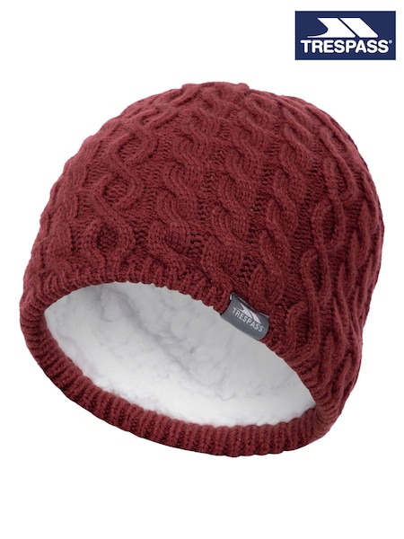 Trespass Female Red Kendra Hat (F01634) | ‏13 ر.ع.‏