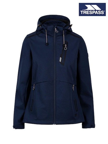 Trespass Female Blue Neman Softshell Jacket (F01640) | €154