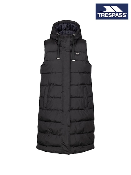 Trespass Female Leona Padded Black Gilet (F01647) | ₪241
