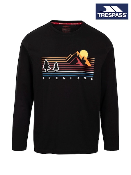 Trespass Male Macley Casual Black T-Shirt (F01656) | €42