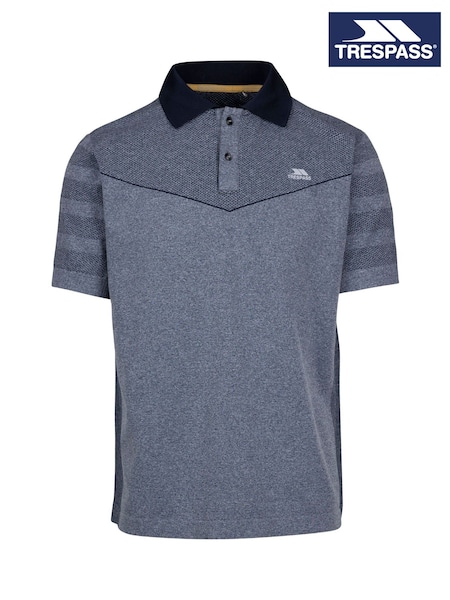 Trespass Male Blue Nab Active Polo T-Shirt (F01677) | €60