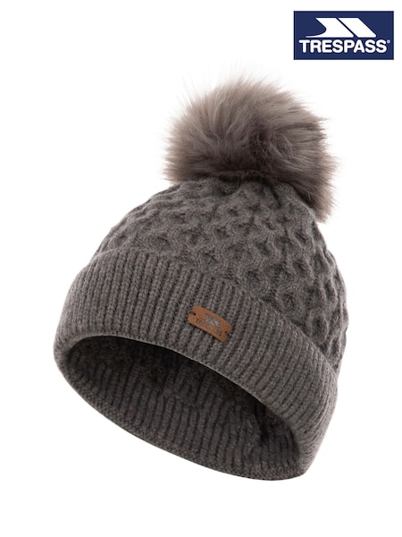 Trespass Female Grey Freja Hat (F01702) | €41
