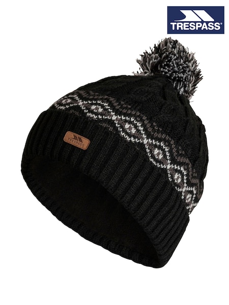 Trespass Male Andrews Black Hat (F01709) | 20 €