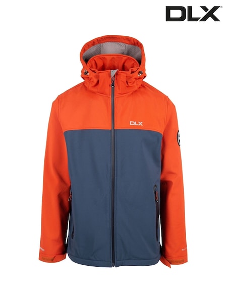 DLX Orange Mens Orange Moyler Softshell Jacket (F01734) | €224