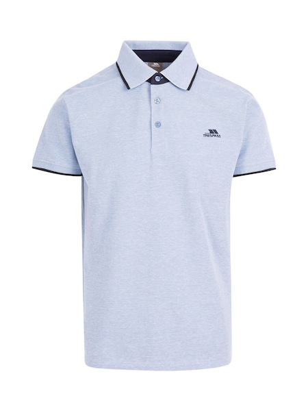 Trespass Mens Blue Skate 100% Cotton Polo Shirt (F01735) | €37