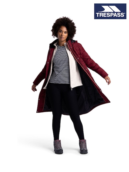 Trespass Female Red Bitsy Down Jacket (F01747) | €242