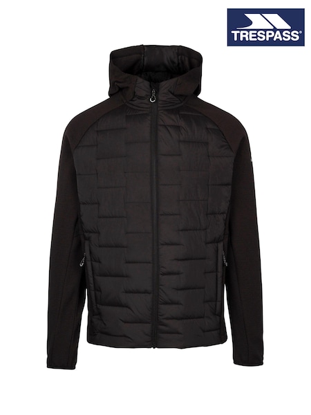 Trespass Mens Black Heber Hybrid Hoodie (F01759) | €134