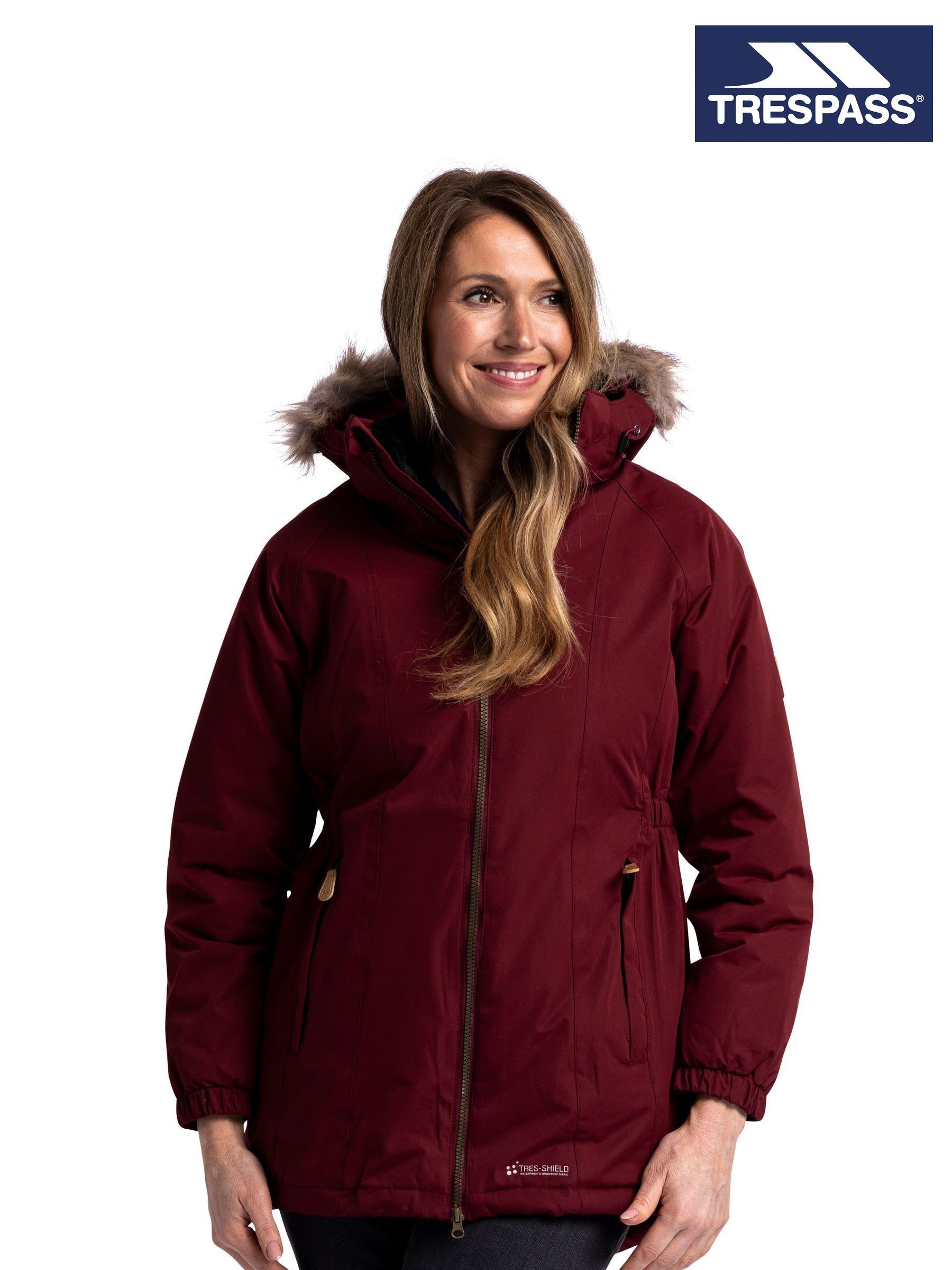 Trespass Red Parka Jackets Next Luxembourg