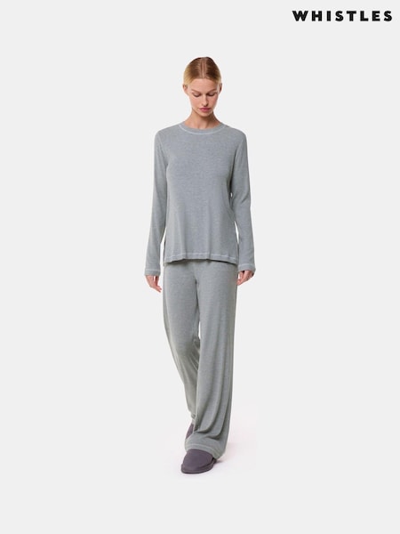 Whistles Rib Jersey Pyjamas Top (F01855) | ‏223 ر.ق.