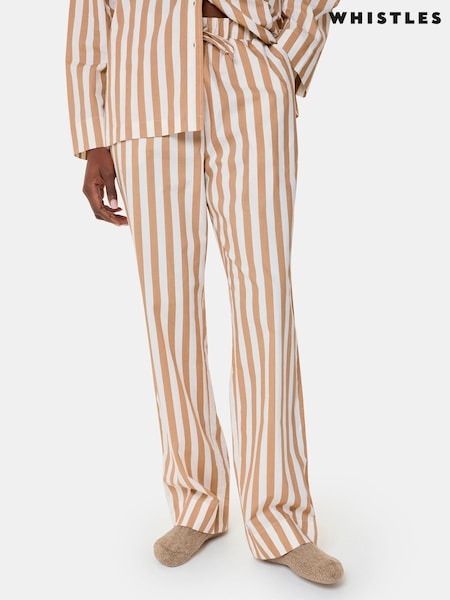 Whistles Stripe 100% Cotton Pyjama Bottoms (F01859) | ‏322 ر.ق.