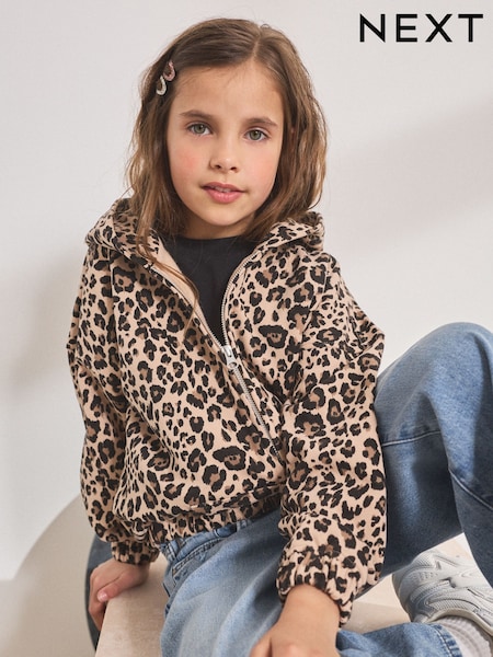 Neutral Animal Zip Through Hoodie (3-16yrs) (F01934) | AED76 - AED102