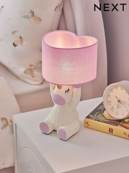 Pink Unicorn Rechargeable Table Lamp (F01961) | €50