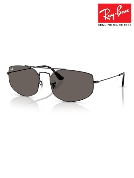 Ray Ban Explorer 5 Irregular Black Sunglasses (F02109) | €198