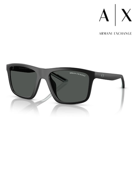 Armani Exchange Square Black Sunglasses (F02111) | 131 €
