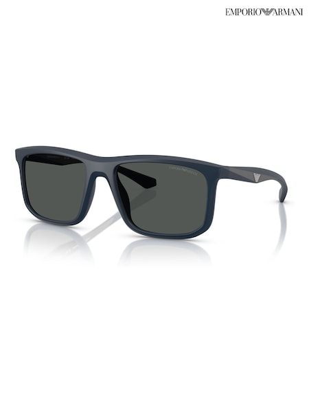 Emporio Armani Blue Ea4234U Square Sunglasses (F02115) | AZN 338