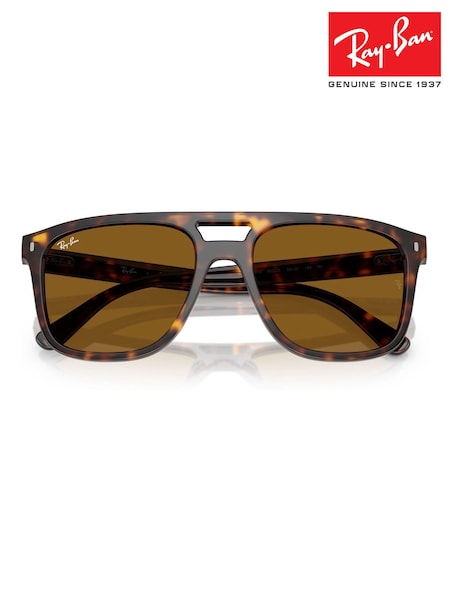 Ray Ban Rb2213 Square Brown Sunglasses (F02116) | 225 €