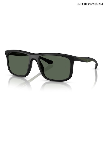 Emporio Armani Ea4234U Square Black Sunglasses (F02135) | AZN 338