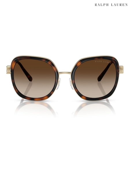 Ralph Lauren Rl7088 Square Brown Sunglasses (F02148) | 17,423 UAH