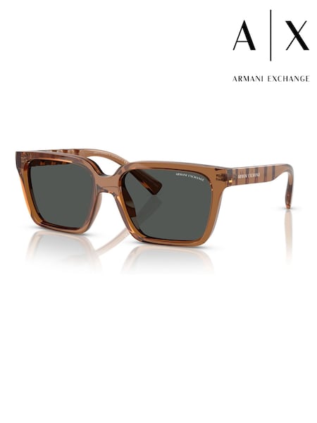Armani Exchange Square Brown Sunglasses (F02155) | 115 €