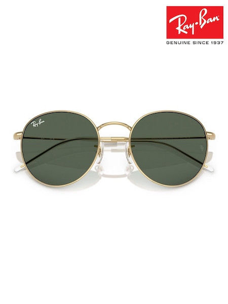 Ray Ban Green Round Reverse Phantos Sunglasses (F02158) | €224