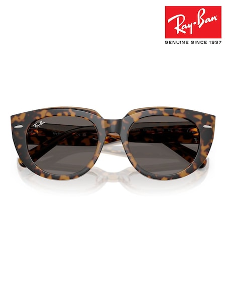 Ray Ban Doreen Square Brown Sunglasses (F02160) | €209