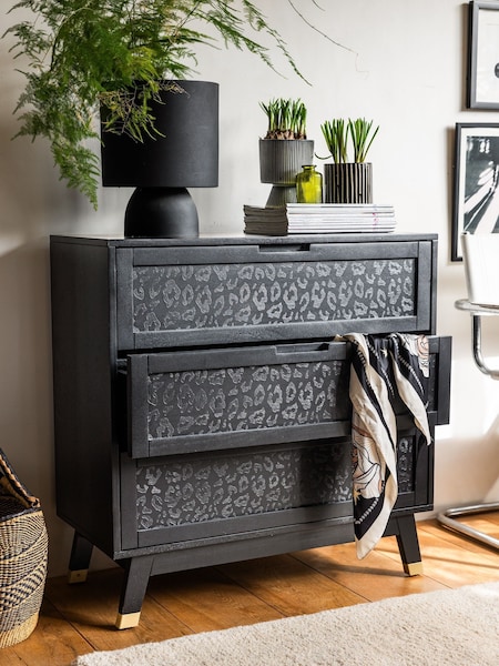 Rockett St George Black Chest Of Drawers (F02212) | €1,007