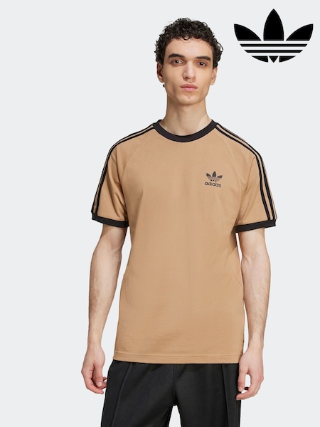 Maro - adidas Adicolor Classics 3-Dungă 100% Cotton Tricou (F02400) | 209 LEI