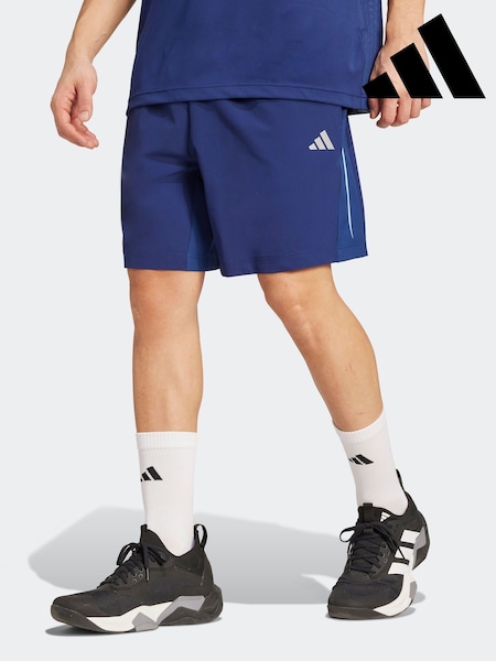 adidas Blue Tech Apparel Shorts (F02440) | AED204