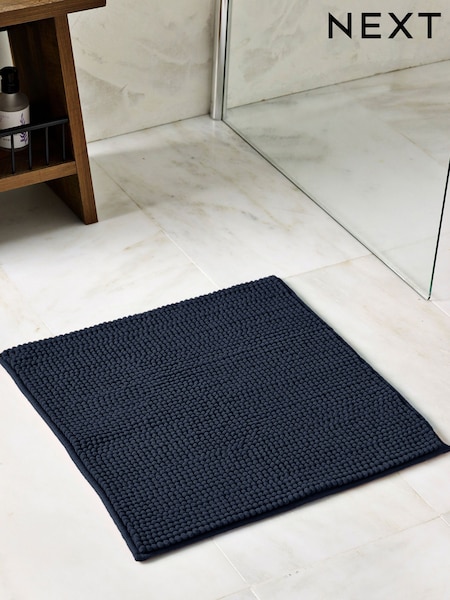 Blue Navy Bobble Bath Mat (F02522) | R$ 70