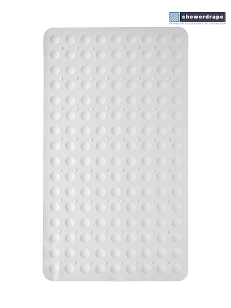 Showerdrape White Orbit Anti Slip Bath Mat (F02539) | €22