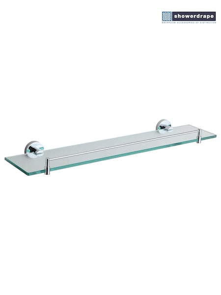Showerdrape Silver Modernity Wall Mounted Vanity Shelf (F02543) | BGN 90