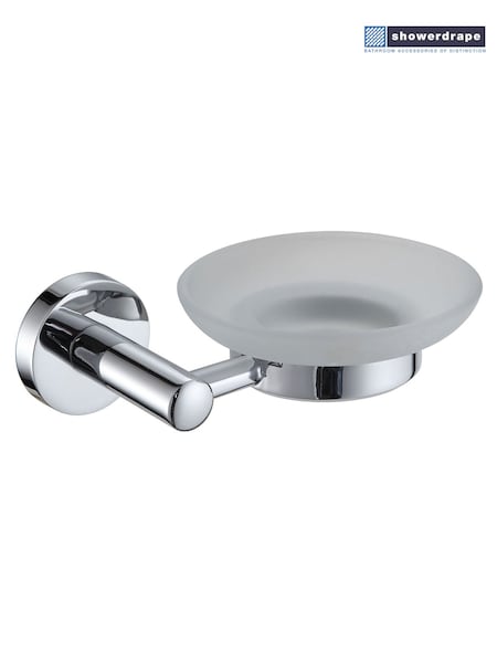 Showerdrape Modernity Wall Mounted Glass Soap Dish (F02547) | R$ 170