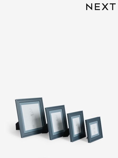 Navy Wolton Wooden Photo Frame (F02635) | €14 - €21