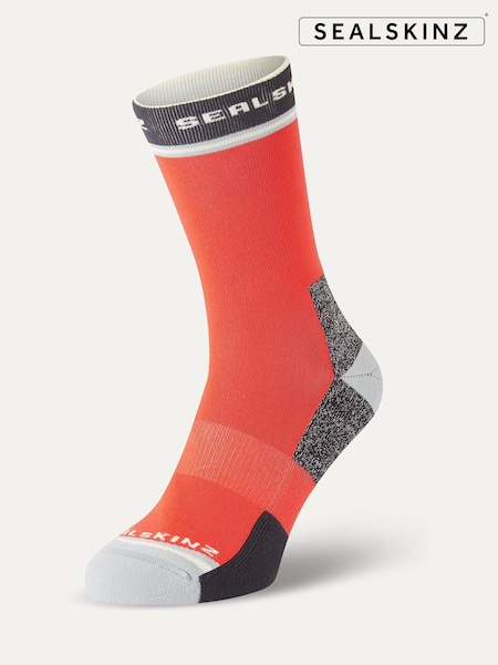 Помаранчевий - SEALSKINZ Blofield Anti Blister Mid Length для бігу шкарпетки (F02653) | 1 081 грн
