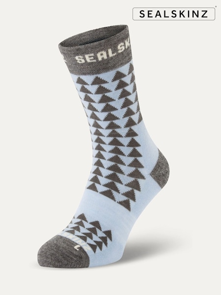 Sealskinz Hilgay Merino Mid Length Running Socks (F02655) | €25