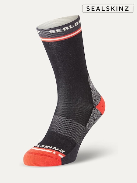 Чорний - SEALSKINZ Blofield Anti Blister Mid Length для бігу шкарпетки (F02656) | 1 081 грн