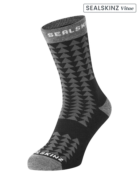 Sealskinz Hilgay Merino Mid Length Running Socks (F02663) | €25