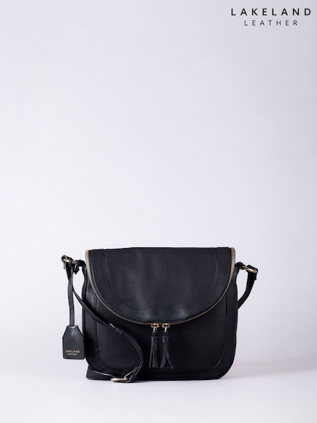 črna - Lakeland Leather Tarraby Crossbody Bag (F02793) | € 99