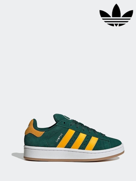 adidas Originals Green Campus 00s Lace Junior Trainers (F02874) | €89