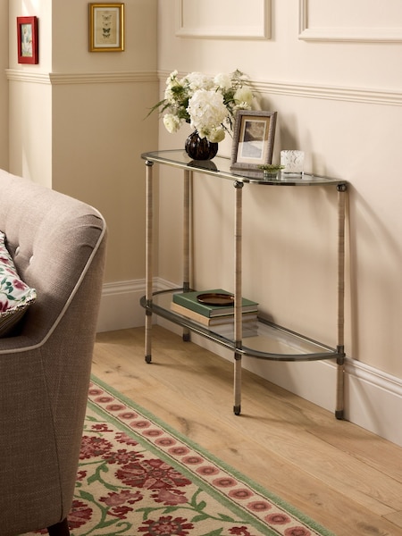 Nina Campbell Antique Brass Sagano Console Table (F03231) | €377