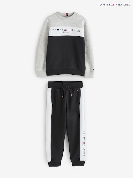 Tommy Hilfiger Colorblock Fleece Jumper (F03435) | ‏427‏₪ - ‏553‏ ₪