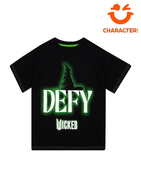 Character Black Wicked Defy Short Sleeve 100% Cotton T-Shirt (F03444) | 1,021 UAH