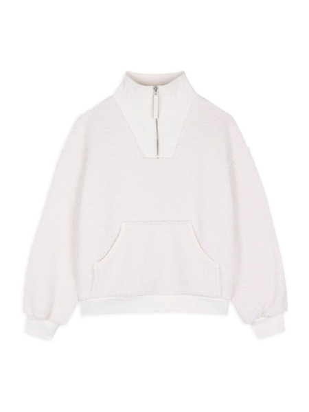 Chelsea Peers Borg Quarter Zip Funnel Sweatshirt (F03526) | €102