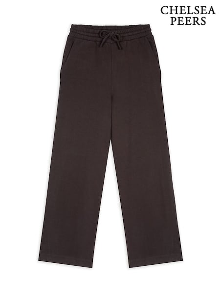 Chelsea Peers Brown 100% Cotton Joggers (F03538) | ₪201
