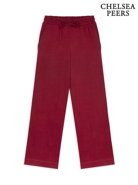 Chelsea Peers Red 100% Cotton Joggers (F03542) | €53