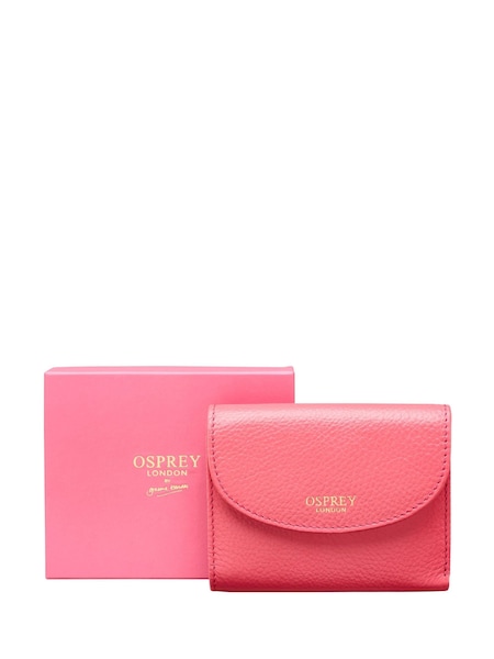 OSPREY LONDON Pink The Tilly Leather Matinee Purse (F03577) | €44